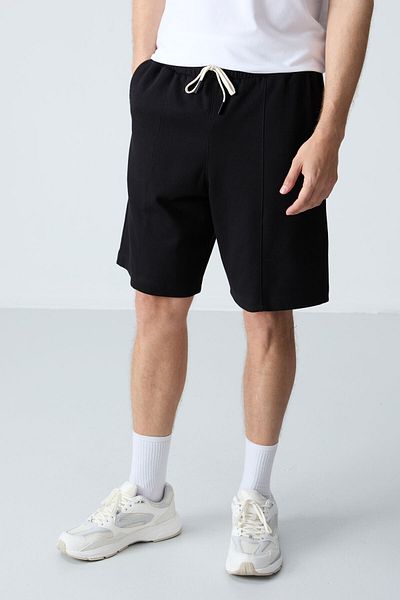AIR JONES Ανδρικό σορτς με χοντρή απαλή υφή - Standard Fit - 81277