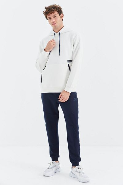 TOMMY LIFE Indigo Lace Up Stripe Detailed Comfortable Fit Men's Tracksuit Bottom - 82100