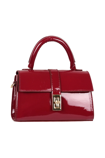 Bliss Women's Burgundy Color Side Adjustable Strap Hand and Shoulder Bag