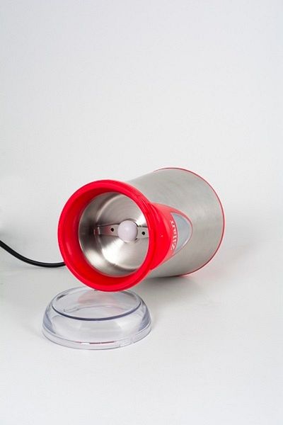 Zilan Electric coffee grinder, Zilan ZLN-8012, Silver/Red 150 W, stainless steel, stainless steel grinding knives