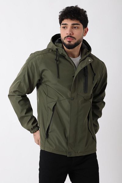 Stilkombin Hidden Pocket Chest Detail Seasonal Raincoat Bl 1801_60324