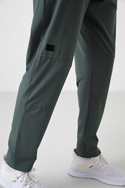 TOMMY LIFE Haki İnce Yumuşak Comfort Fit Erkek Eşofman Alt - 82120
