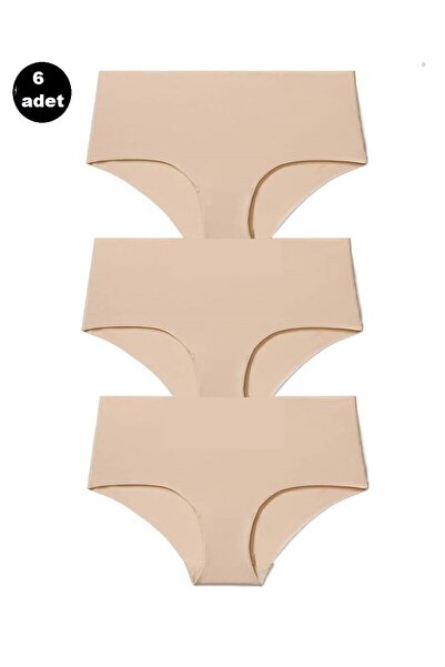 Papatya Chiloți cu talie înaltă tăiați cu laser 6 lux