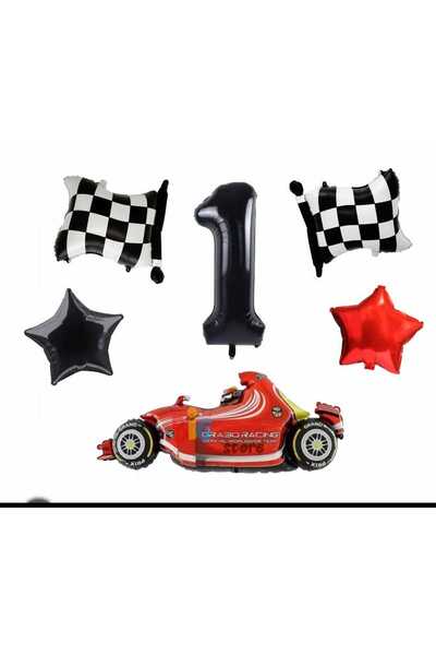 SihirliParti مجموعة بالونات سيارات السباق