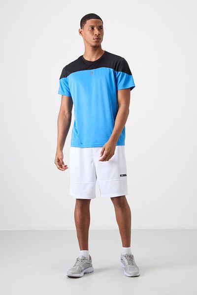TOMMY LIFE Ανδρικό μπλουζάκι Performance με αναπνεύσιμη υφή Saks - 88386