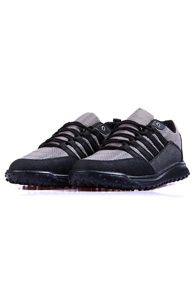 TOMMY LIFE Smoked Lace-up Mesh Detailed Faux Leather Men's Sports Shoes - 89114