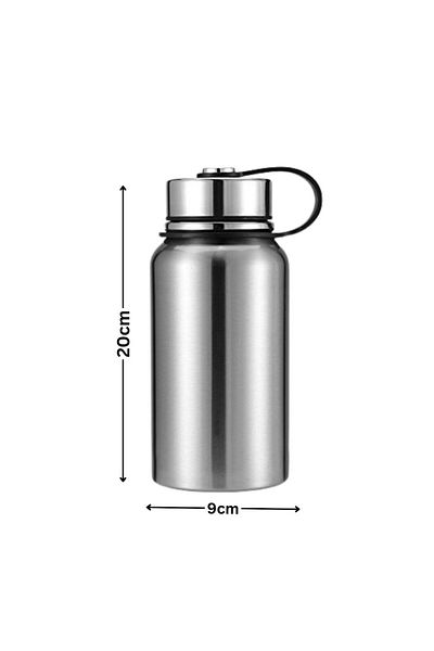Other Stainless Steel Sports Water Bottle Travel Mug (silver, 950 ml)