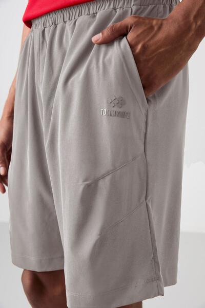 TOMMY LIFE Taş Kalın Yumuşak Comfort Fit Erkek Şort - 81268