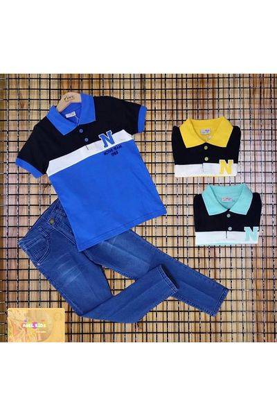 Murat Baby Boy's Jeans and T-Shirt Combination. Stylish and Comfortable