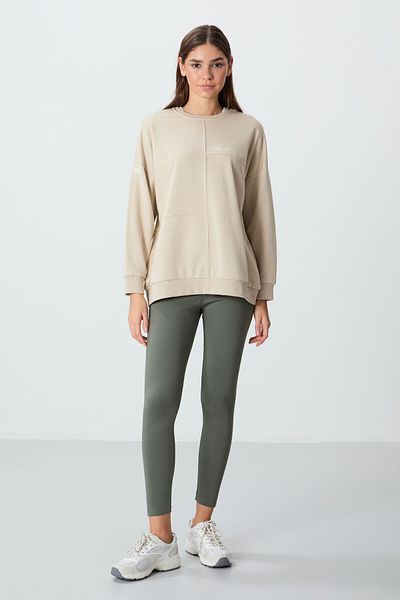 TOMMY LIFE Γυναικείο κολάν ψηλόμεσο Thermal Slim Fit Skinny Leg - 94577