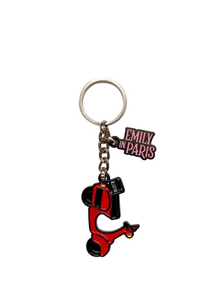 Space License إميلي في باريس سلسلة مفاتيح للدراجات النارية