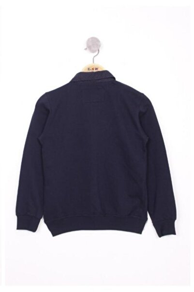 Toontoy Hanorac școlar cu guler cămașă pentru băiat