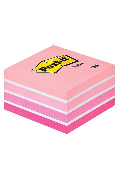 Post-it ورق ملاحظات لاصق 3m 2028p 76 × 76 مم 450 ورقة - ظلال وردية