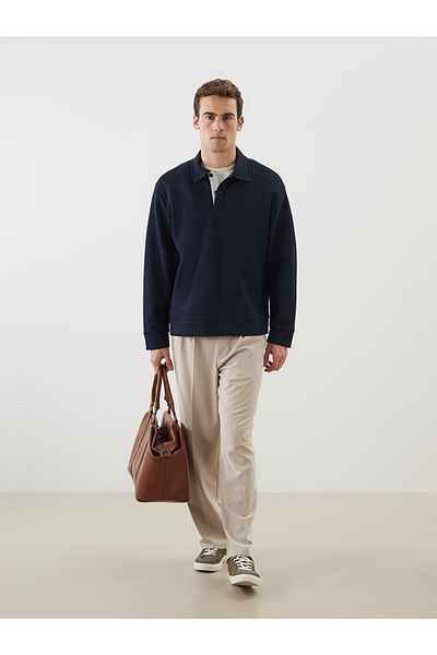 LC Waikiki Polo Neck Men's Sweatshirt
