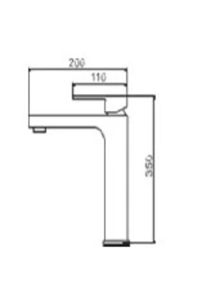 FLEKO Venom Anthracite Sink Faucet