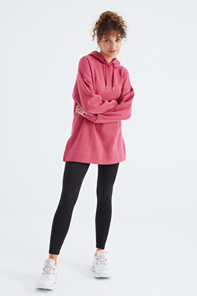 TOMMY LIFE Wild Rose Raglan Oversize Sweatshirt with Sleeve Doors 97242