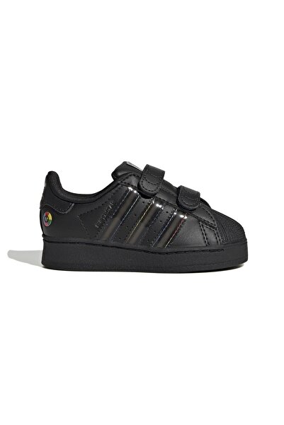 adidas Superstar Led Lights Cf I Bebek Günlük Işıklı Ayakkabı Siyah