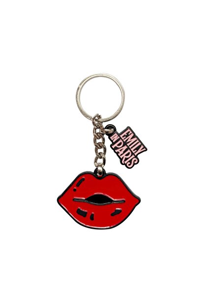 Space License إميلي في باريس سلسلة مفاتيح الشفاه