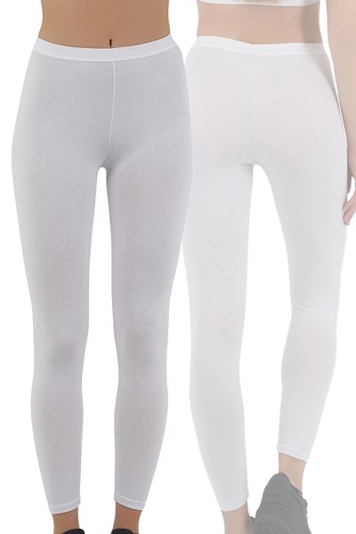CNT Women's Casual Leggings – Black, White, Gray |   S-M, L-Xl