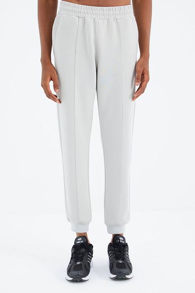 TOMMY LIFE Ανδρική φόρμα αθλητικής φόρμας Standard Fit με πέτρινη ραφή μπροστά - 84994