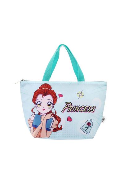 Miniso Disney Princess Manga Collection Belle Lunch Bag - Light Green