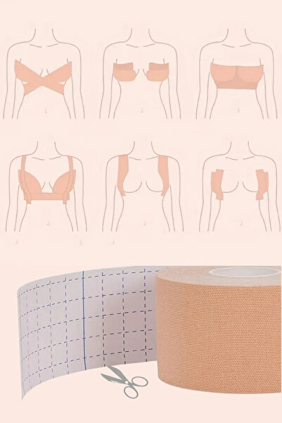 SEBURAM Breast Stabilizer, Lifting and Shaping Tape, Low-Cut Breast Lift Tape