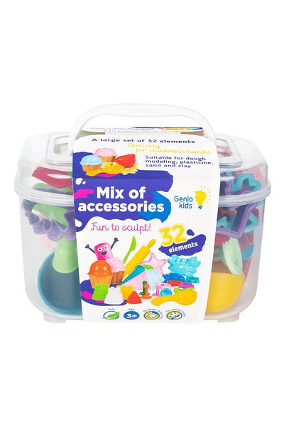 Fancy Genio Kids Set 32 modelling kitchen utensils