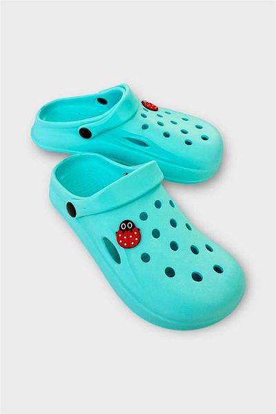 Liger Women's Comfort Turquoise Medical Sabo Slippers Medicine Carrier