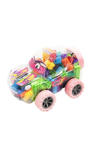Miniso Sports Car Cube Game - Pink