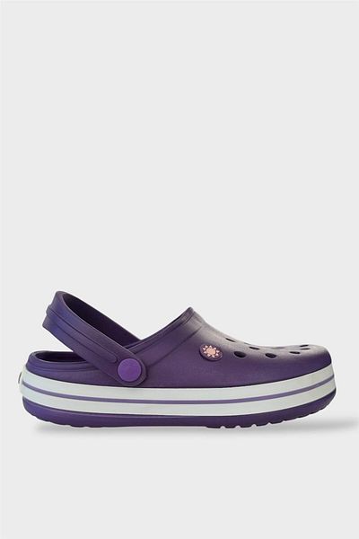 Liger Unisex Comfort Lightweight Medical Nurse Sabo Slippers Purple