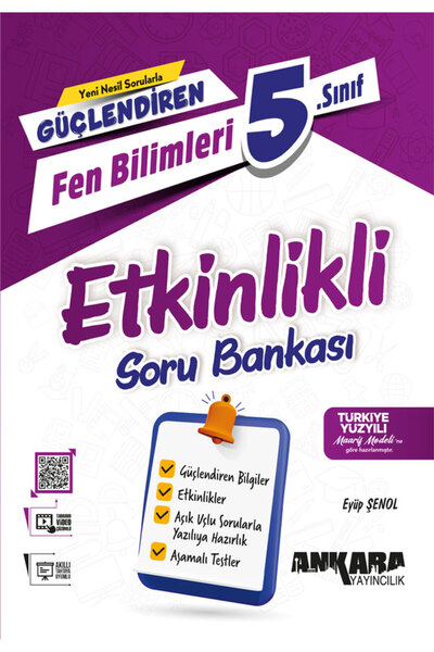 Ankara Yayıncılık 2024-2025 Müfredat 5 Sınıf Fen Etkinlikli Sorular İzleme Te...