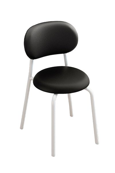 EqiEch Round Back Chair,Upholstered Dining Table Chair,Lounge Chair,Comfortable Backrest Chair