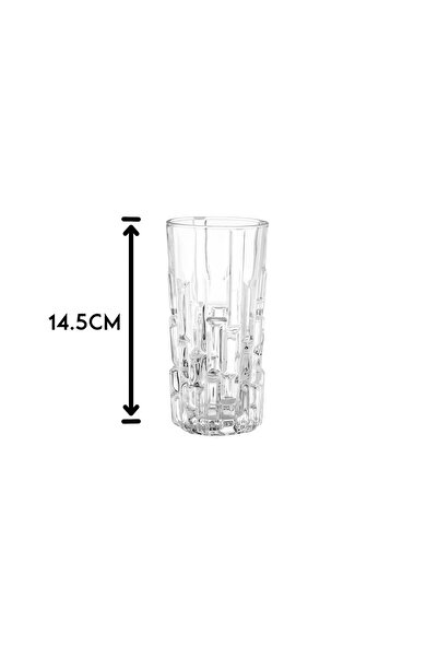 Dania 6-piece glass water glass set