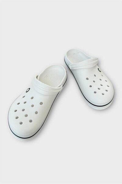 Liger Unisex Comfort Lightweight Medical Nurse Sabo Slippers White