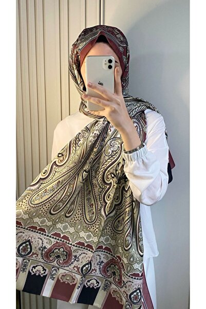 Emproyal Etnik Desen Şal Karışık Renkli