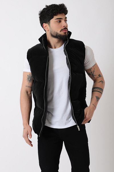 Stilkombin Stand Collar Iron Zipper Nova Vest Vks_60325