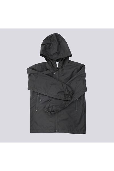 JUNİOR TİAMO Lined Hooded Waterproof Airtight Raincoat with Pocket Detail