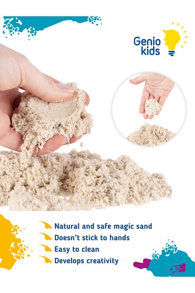 Fancy Kinetic Genio Kids 1.2kg kinetic sand 1.2kg
