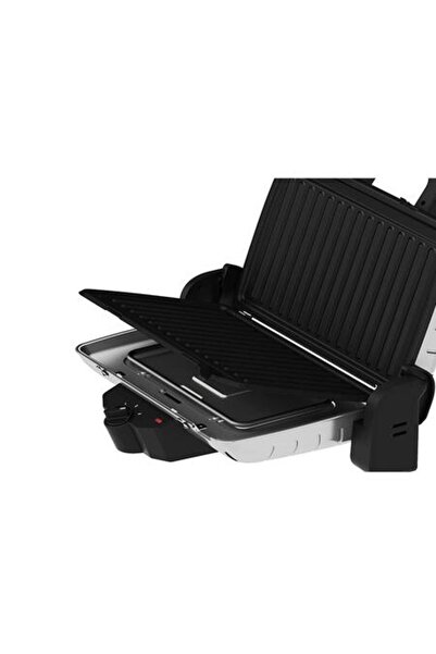 Zilan Sandwich-maker and Grill Zilan ZILAN ZLN-4021, 1600 W, Termostat reglabil, Placi antiaderente, Inox