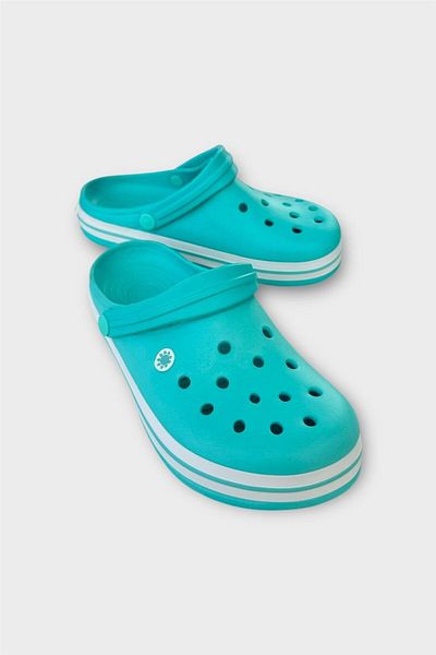 Liger Unisex Comfort Lightweight Nurse Sabo Slippers Turquoise