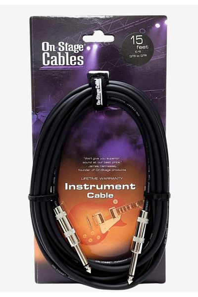 onstage On Stage Ic-15 4.5 Meter Instrument Cable