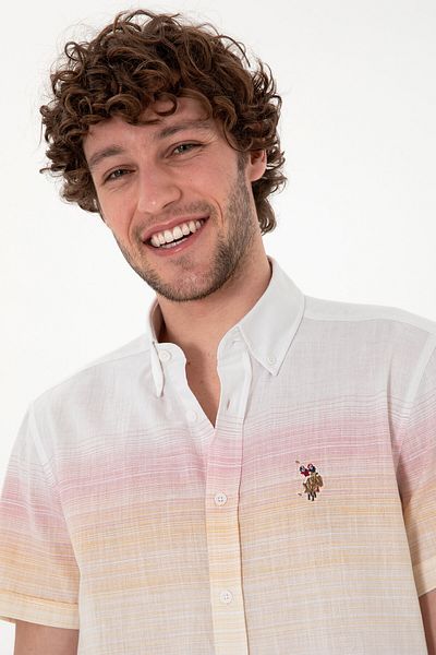 U.S. Polo Assn. Men's Red Short Sleeve Shirt 50299814 -Vr030
