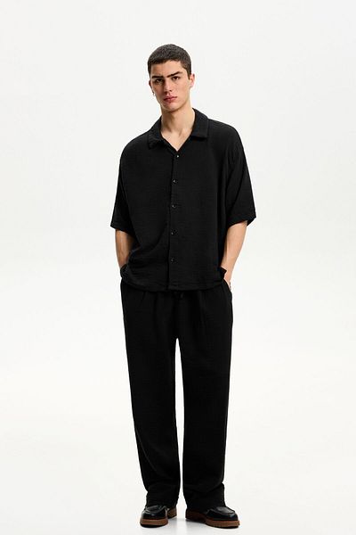 Bershka Wide-leg trousers