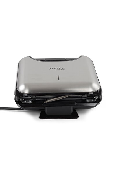 Zilan Sandwich-Maker 3 in 1 Zilan ZLN4704 Gri, putere 800W, sistem de inchidere