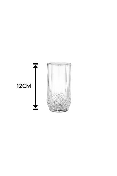 Dania 6-piece glass water cup set