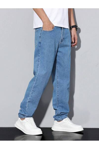 WKM Чоловічі баггі-фіт джинси з деніму