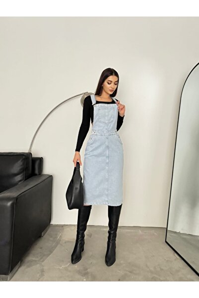 Vovikon Дънков гащеризон с пола Kn - гащеризон за градинска рокля