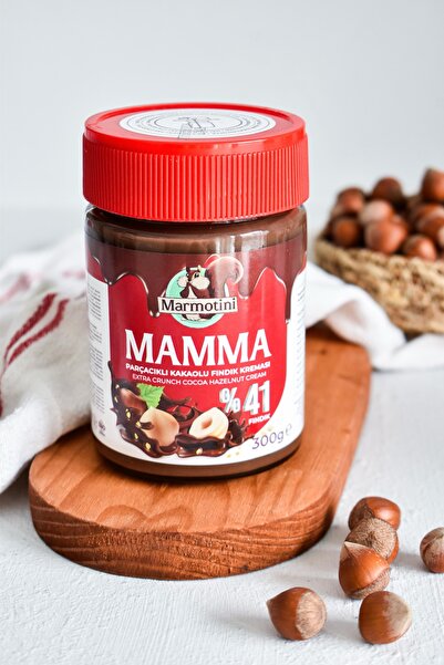 Marmotini MAMMA Parçacıklı Kakaolu Fındık Kreması