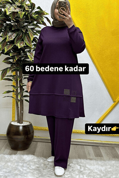 Elmas Tesettür Îmbrăcăminte pentru femei în stil hijab, mărime mare, costum d...