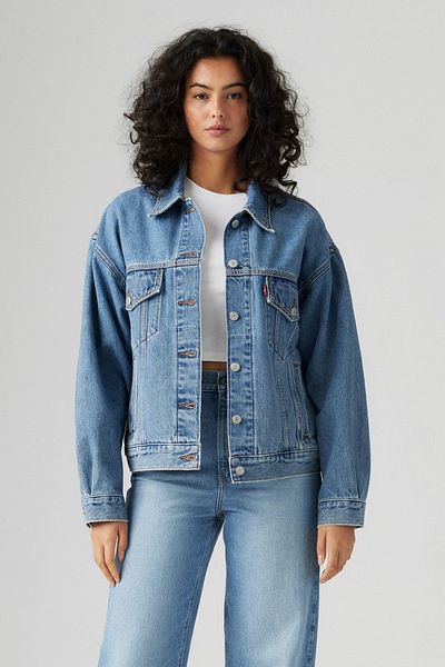 Levi's 90S Trucker Switch Stitch Blue Women's Jacket A1743-0127